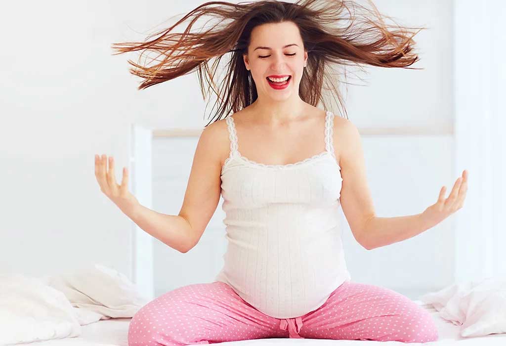 شاد بودن در حاملگی